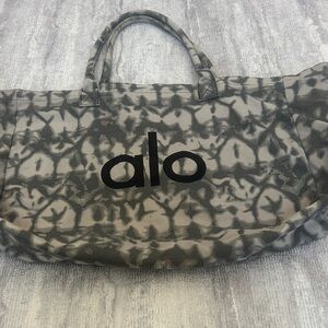 ALO Yoga Black and Gray Women's Tote Bag